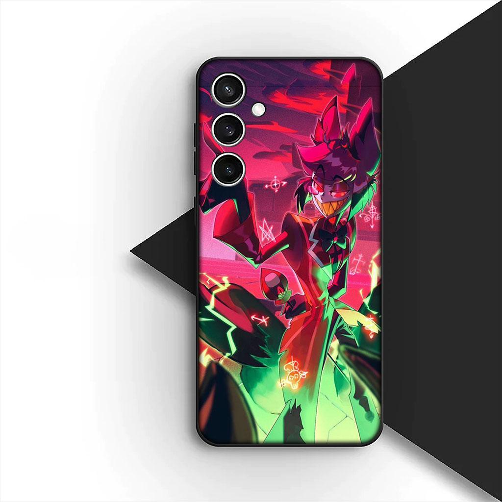 

Cover for Samsung Galaxy S22 S21 S20 FE Ultra Plus A07 A17 A15 A16 A25 A57 A37 Case H-Hazbins Angel Hotels Charile Dust Alastor Galaxy S21 FE 5G