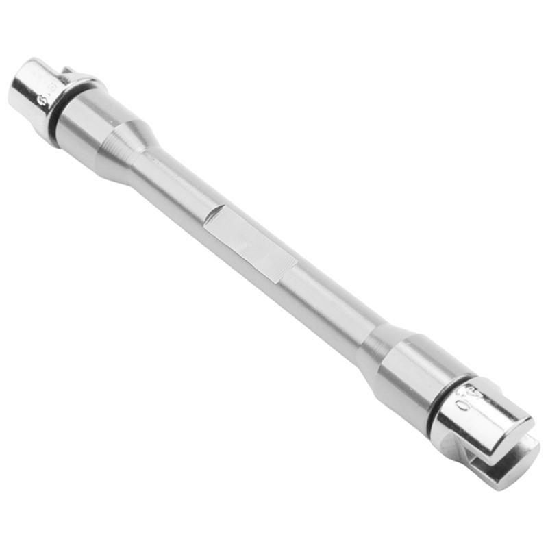 Motorcycle For Most Motorbike Tire Repair Wrench CNC Handle Spoke Wrench Spanner Set 5.0-6.8 Length 93Mm/3.7In