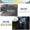 AMWMORV Trunk Expansion Shelf for Jimny Storage Openwork Design with Hook and Loop for Small Luggage and Trunk Organization JB64/JB74, Double-Sided