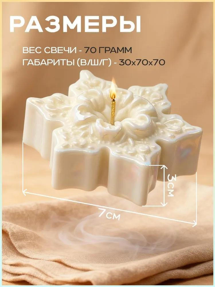 Ароматизированная свеча белый