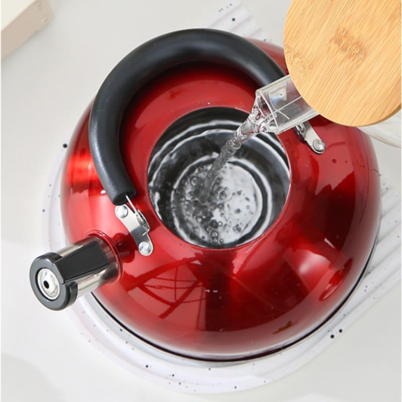 Stainless Steel Whistling Kettle Nordic Creative Colorful Whistle Bottle Beep Pot Universal Gas Stove Induction Cooker Cookware