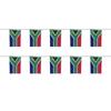 Südafrika Wimpelketten 14x21cm 20 Stück/Los Polyester Südafrika Schnur-Flaggen Wimpelbanner für Festival Party Dekoration