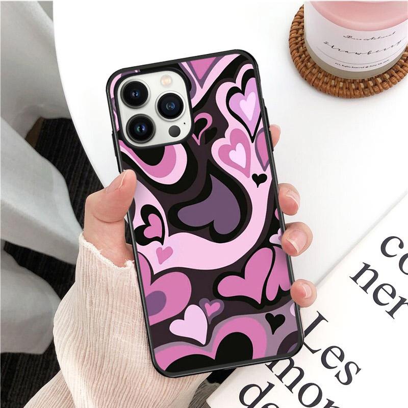 Fashion Latte Love Coffee Heart Phone Case For Iphone 14 13 12 11