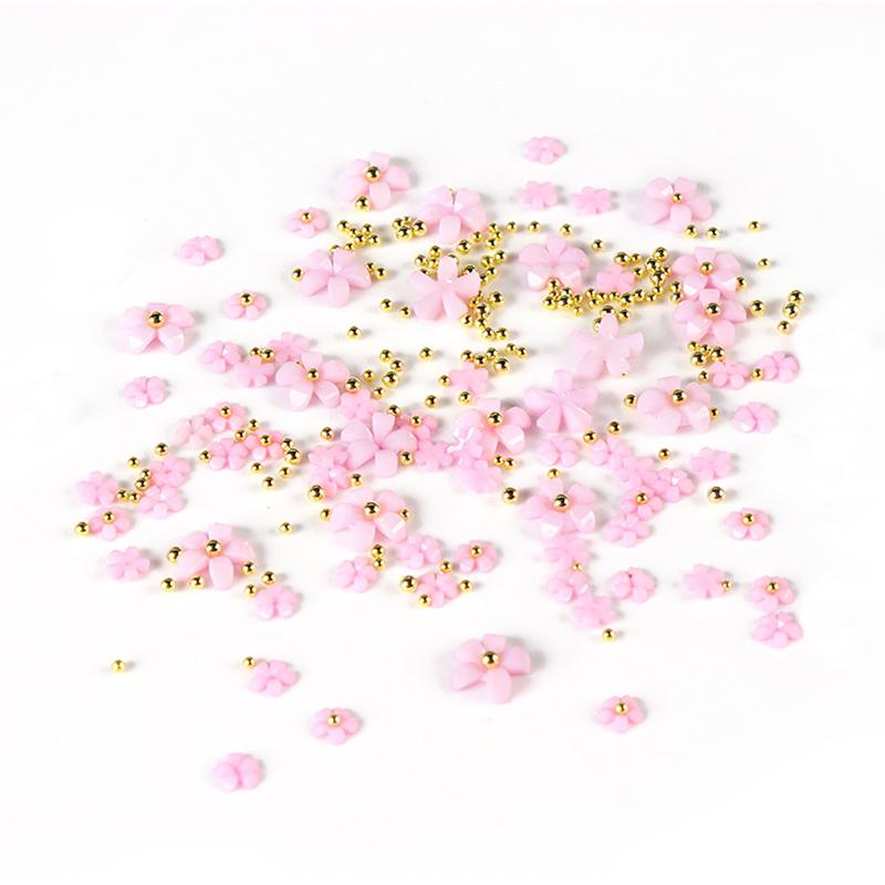 Acrylic Flower Nail Art Decoration Rhinestones  Manicure Accessories Nail Design