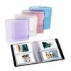 Trading Card Binder 64 Pockets Collection Album Holder Double Sided Folder Card Sleeve Carry Card Sleeve Organizer