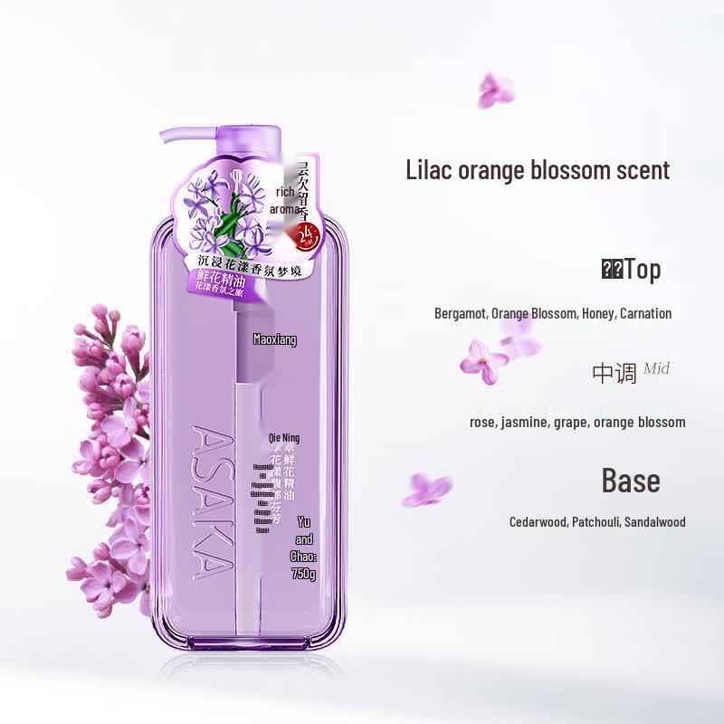 ASAKA Essential Oil Fragrance Shower Gel