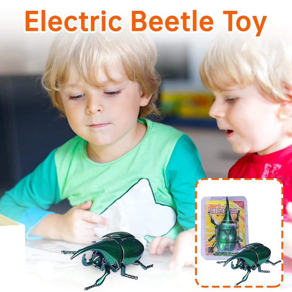 Clockwork Mechanical Beetle Model - Realistic Crawling Toy, Colorful Motorized Insect, Fun Prank Props, Creative Toys For Children