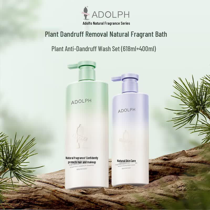 Adolf Natural Plant Fragrance Anti-Dandruff Hair Care Set
