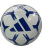 adidas Star Lancer Club Soccer Ball White X Size (Machine Stitched, Blue, 5)