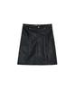 Sunburn Project Rivet Pocket Midi Skirt, Black