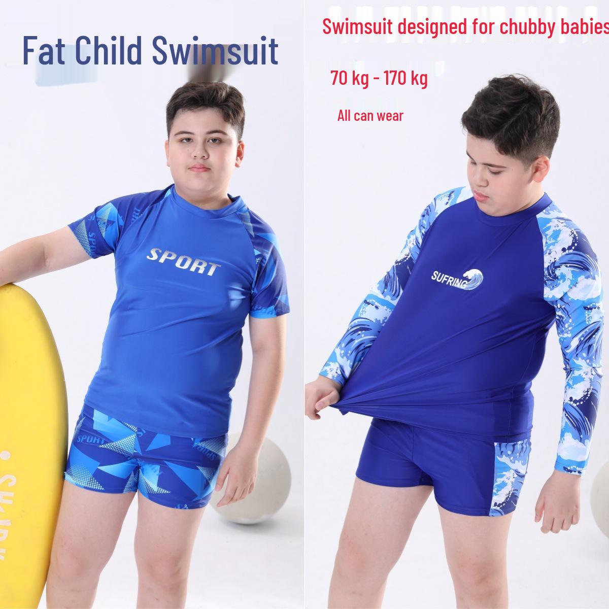 

Boys Plus Size Swimsuit for Kids and Teens 140