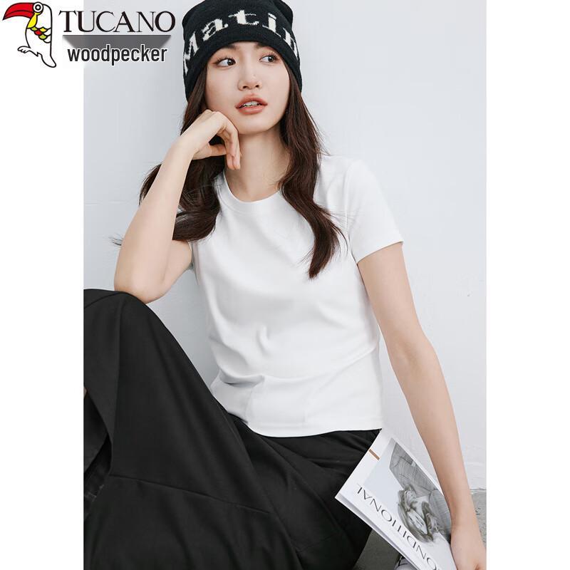 Women s 2025 Summer Slim-Fit Round Neck Short Sleeve T-Shirt XXL