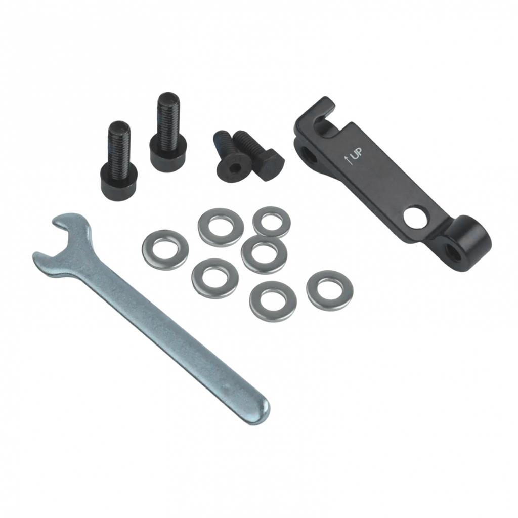 Lightweight Alloy Brake Caliper Adapter for IS to Flat Mount Conversion