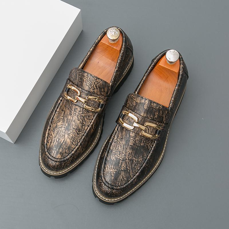 Handmade Leather Mens Loafers Breathable Slip On Flats Hot Sale Moccasins Leisure Walk Male Driving Footwear New Business Shoes
