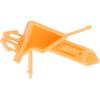 10Pcs Car Wheelarch Mould Trim Flare Pane Clips 75397-60031 Compatible Prado 120 2002-2009 Orange Plastic Auto Fastener Clips