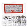 910/200 Pièces Convient Pour la Décoration de la Maison Kit d'Assortiment de Rondelles Plates en Acier Inoxydable 304 (M2 M2.5 M3 M4 M5 M6 M8 M10 M12)