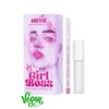 MIYO - Girl Boss Lips Set, 4ml + 1.2g - Lip Kit, Pink Lip Liner and Clear Lip Gloss
