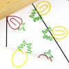 10Pcs Funny Fruit Shaped Bookmarks Clip for Office School Stationery Use Adorable Paper Clip Assorted Shape Paperclips