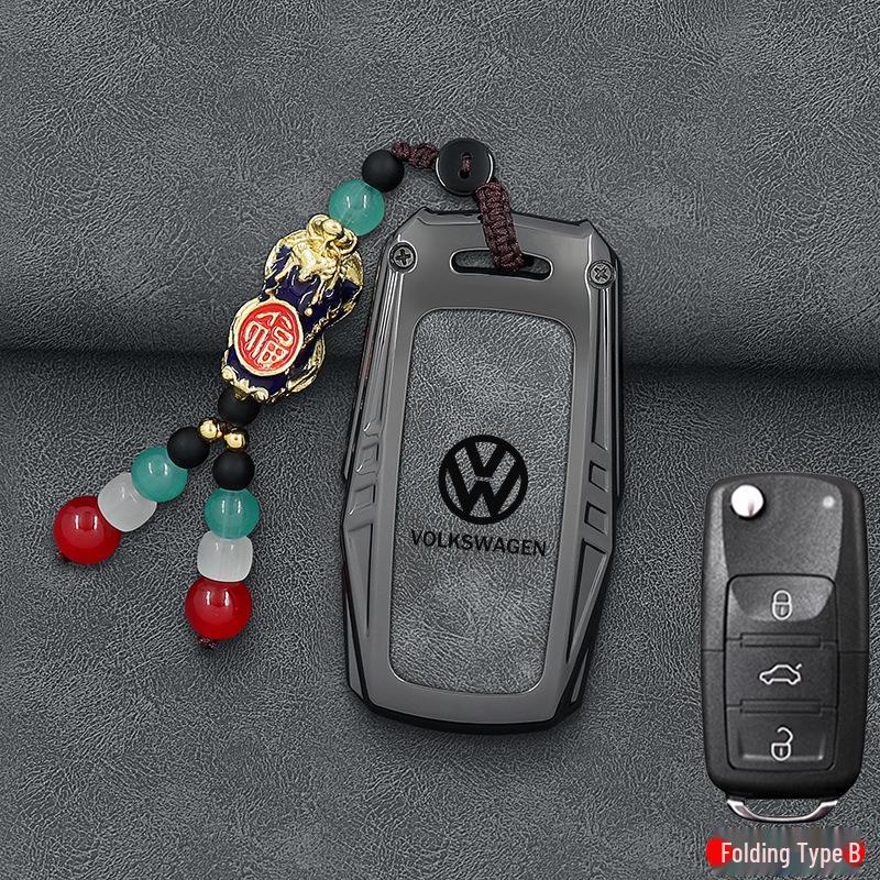 2025 m. Volkswagen Tiguan L Pro raktų dėklas 330 Longyao Edition modeliui - Apsauginis apvalkalas su sagtimi vyrams ir moterims