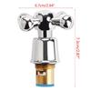 1Set Copper Cross Handle for Bath Sink Faucet Handle Replacements Kitchen Bathroom Sink Water Faucet Mixer Accessories