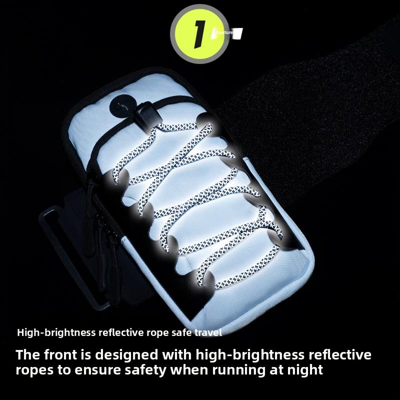 Universal Nylon Sports Phone Arm Bag, Armband Pouch for Running Fitness Outdoor Sports Men Women