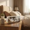 Smart Digital Alarm Clock Night Light Mirror Clock Fashion LED Electronic Clock  Kids