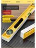 Green Forest High Precision Multifunctional Cast Aluminum Level Ruler for Household Decoration Measurements