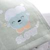 25x25cm Cartoon Animal Embossed Cotton Gauze Bathroom Baby Children Face Towel Hand Washcloth
