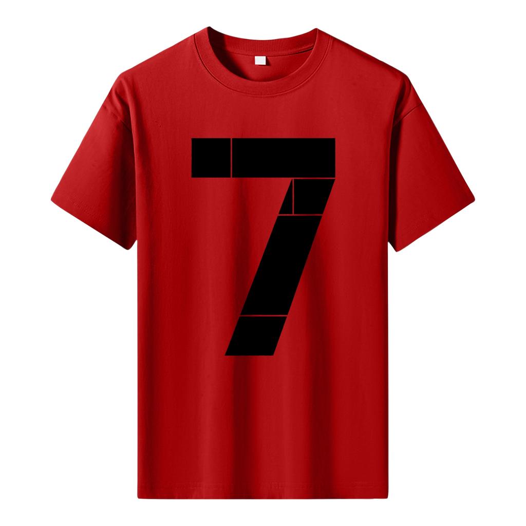 Camiseta de Manga Corta Estampada para Hombre Top Holgado Casual de Manga Corta para Hombre