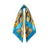 90cm Trendy Paisley Silk-Style Headscarf for Women - European American Design