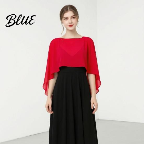 Versatile Layering Piece for Summer Women's Shawls And Wraps Evening Dress Chiffon Shawl Soft Elegant Shawl Women Bridal Scarf Sheer Wrap