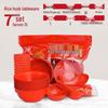 Rice Husk Disposable Tableware Set