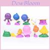 Okouzlující 12dílná sada figurek Bubble Guppies, hračka, ozdoba na dort, s postavičkami Gil, Molly, Nonny, Deema, Oona, Goby