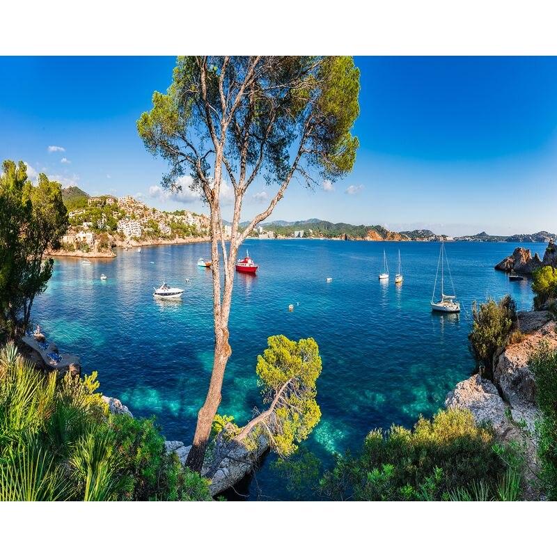 5D Diamond Painting Landscape Sunset Sea Cross Stitch Full Round Diamond Mosaic Home Decoration DIY Handmade