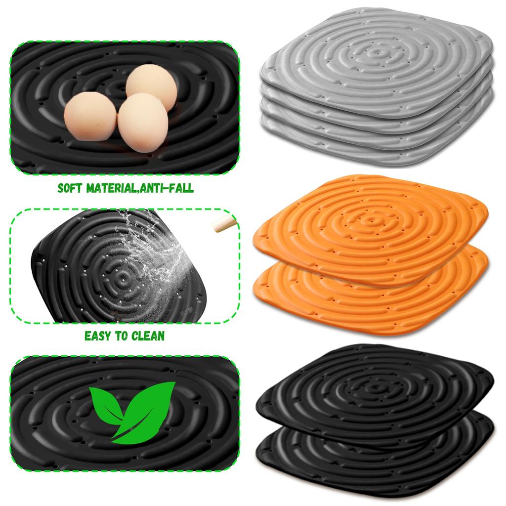 1/3Pcs EVA Washable Chicken Nest Pad Cuttable Reusable Chicken Coops Farm Hen Egg Nest Mat Bird Nest Protection Mat 30 x 30cm