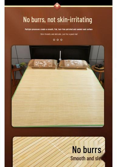 Summer Bamboo Cooling Mat with Free Shipping - Available in Multiple Sizes for Home, Dormitory, and Bunk Beds