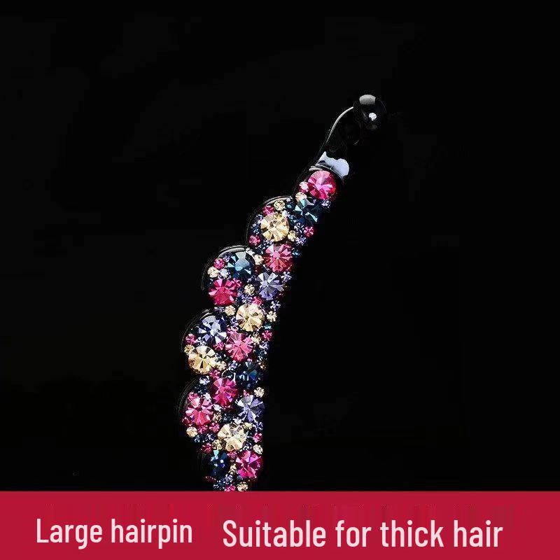 Pince à Cheveux Queue de Cheval Banane Verticale Style Coréen pour Femmes - Accessoire Épingle à Cheveux d'Été