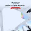 Zhiji 23 LS7 Sunroof Sunshade: Ice Crystal Heat Insulation, UV Protection, Privacy & Light-Blocking.