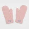 RECLOW FLUFFY LOGO GLOVE PINK