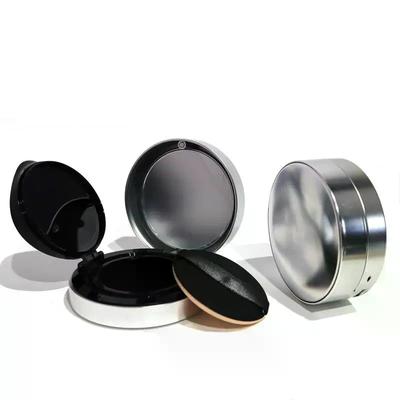 13g Empty Air Cushion Box with Sponge & Mirror, Portable Cosmetic Case for BB Cream Foundation