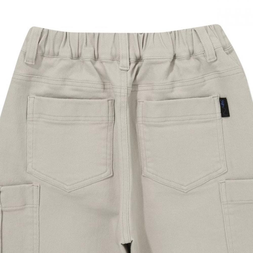 Bluetail Ivory Cargo Pants Azg3pt03iv