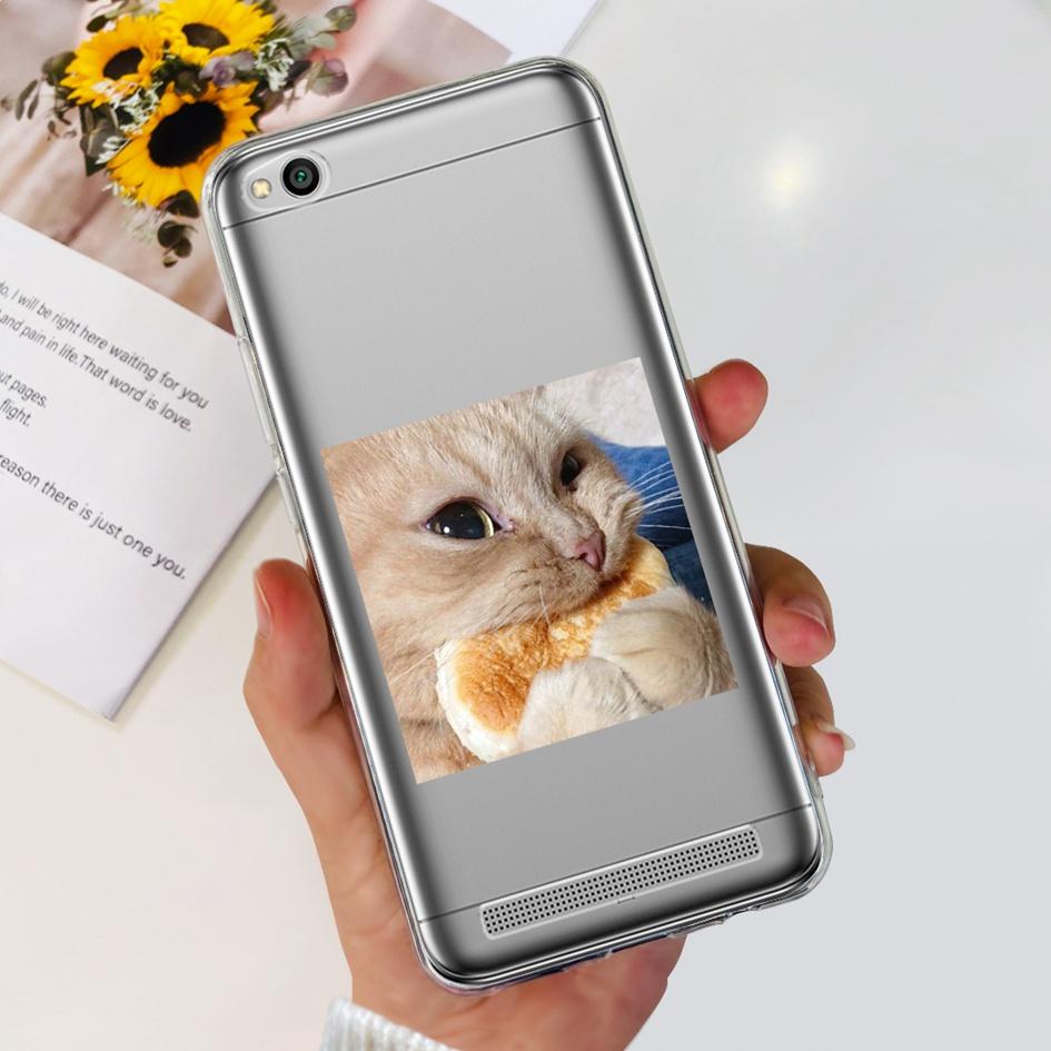 For Xiaomi Redmi 4A Case Fashion Butterfly Transparent Silicone Soft Cover For Xiaomi Redmi 5A Funda Redmi5A Redmi4A Phone Cases