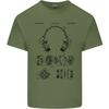 Headphones Patent Blueprint Dance Music DJ Unisexs Light Cotton TShirt