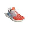 Adidas Rapidarun Knit El C BP Mesh Non-Slip Shock Absorption Low-Top Running Shoes Kids Sneakers Blue Red White G27308