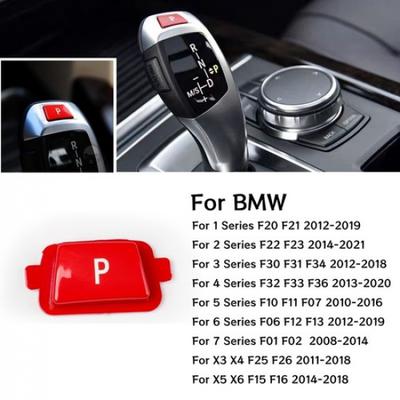 ABS Car Gear Shift Knob P Head Button Cover For BMW 2 3 5 6 7 Series X3 X4 X5 X6