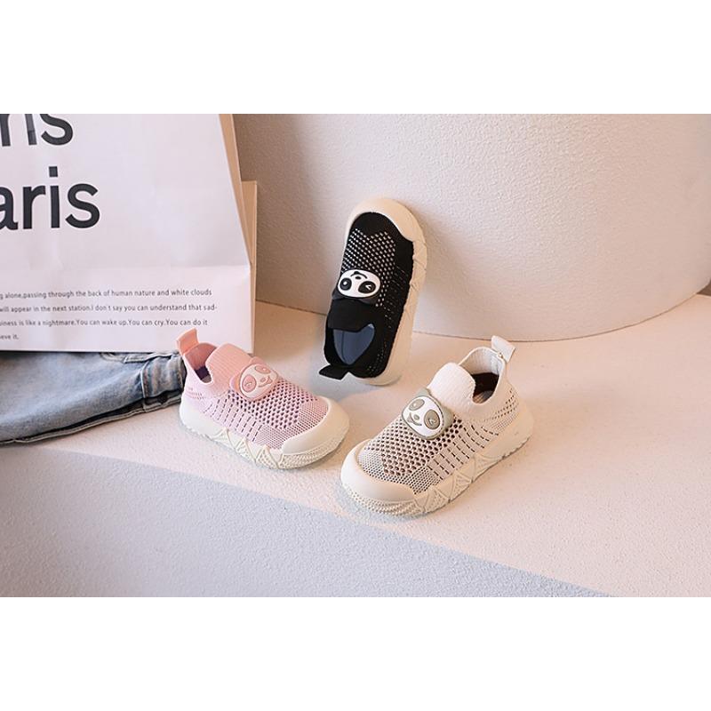 Kids Breathable Mesh Slip On Sneakers For Boys Girls Toddlers
