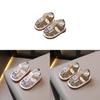 Baby Summer Soft Sole Shoes With Magic Tape For Newborns And Toddler Boys Girls
