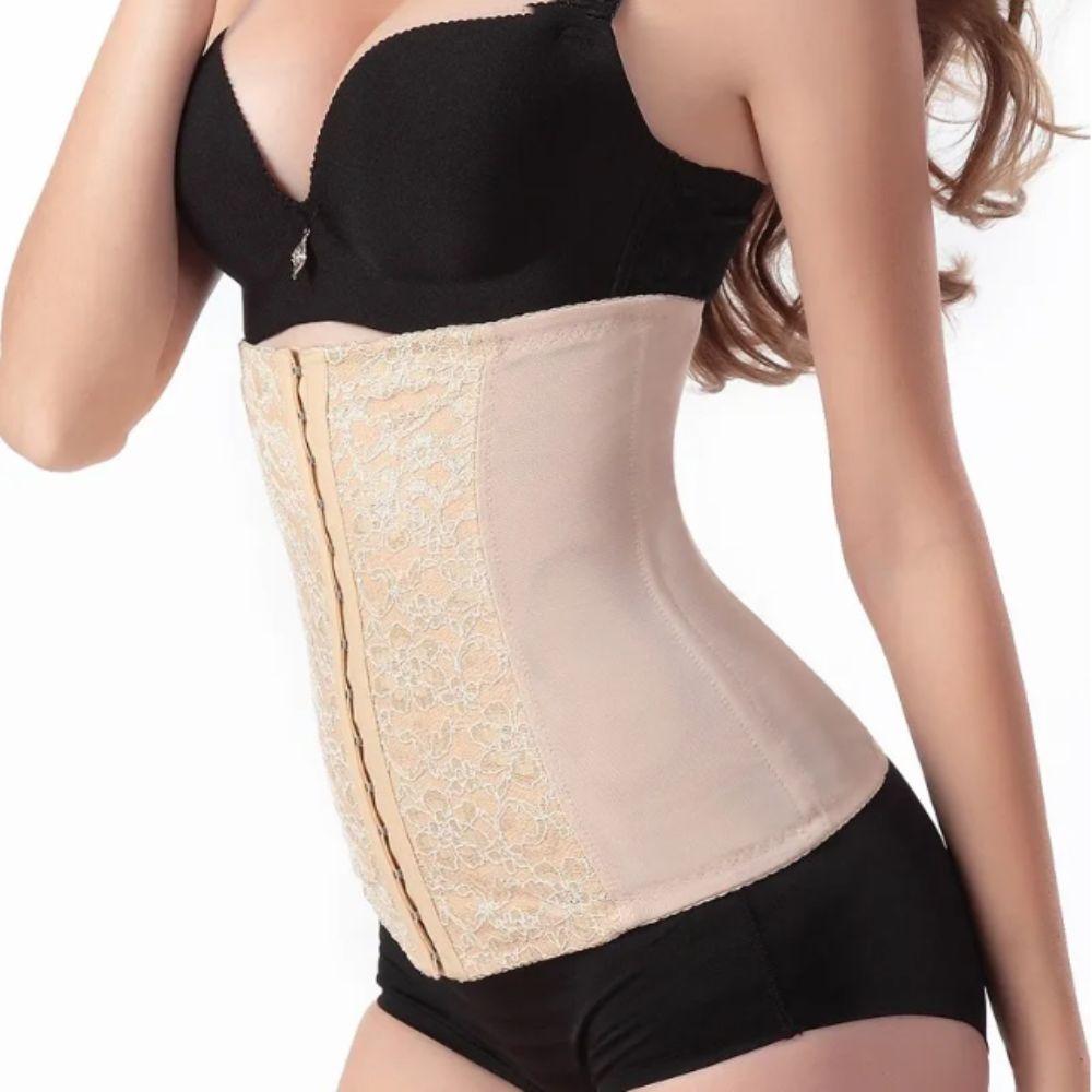 Breathable Mesh Tummy Slimming Belt Hook Closure Body Shaper Slimmer Belt Shapewear  Daily Wear