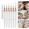 1 szt. Pędzelki do zdobienia paznokci do cienkich linii, do rysowania pasków, do malowania żelem UV, do projektowania paznokci, profesjonalne narzędzie do manicure