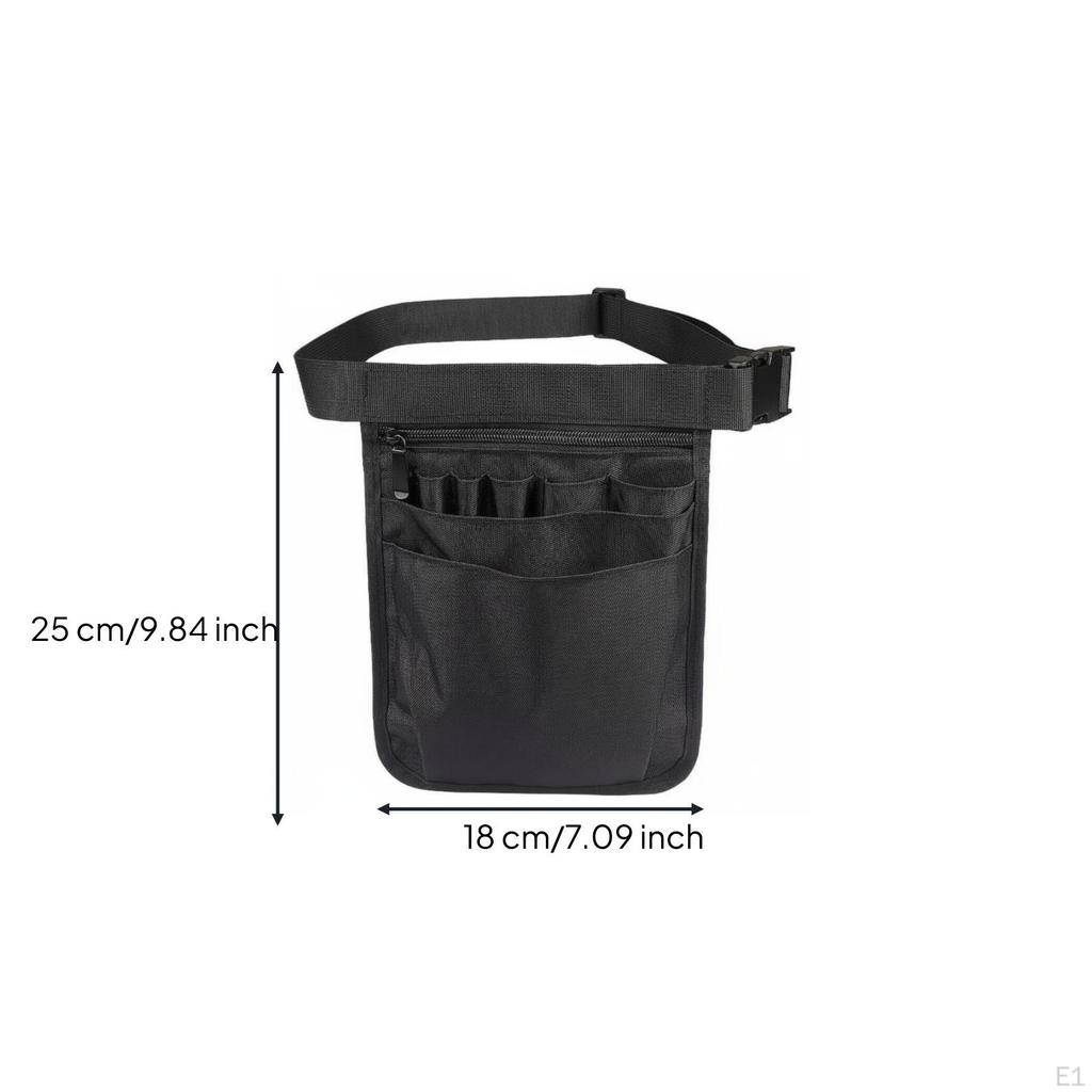 Nurse Waist Pouch Portable Medical Organizer Bag MultiplePocket Belt for Nurses, Pet
